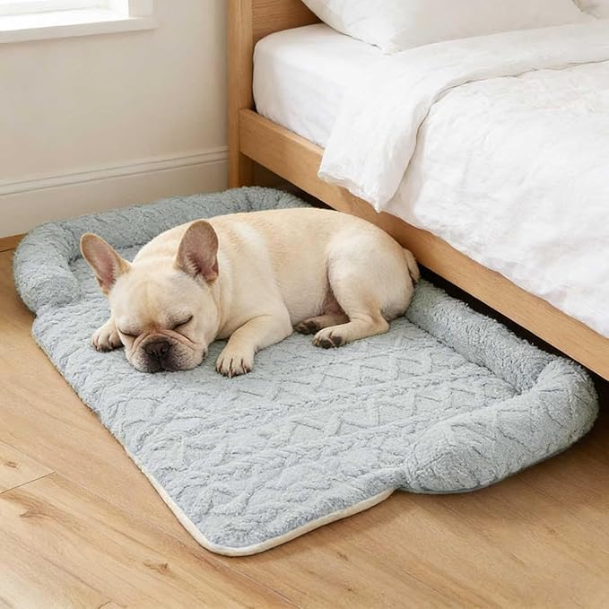 Dream Cloud Pet Sofa Bed for Couch, 2026 Upgraded Plush Washable Waterproof Non-Slip Pet Mat, Cozy Furniture Protector for Small Medium Dogs & Cats (Blue)
