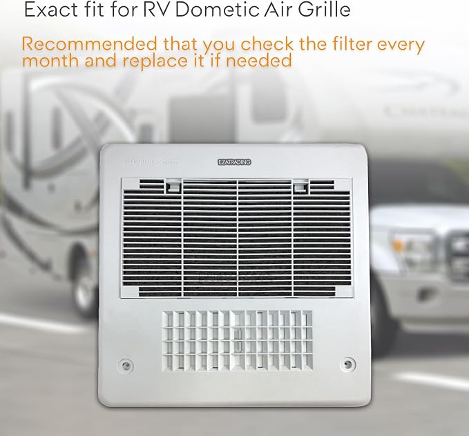 RV Premium Charcoal Activated Carbon Fiber Air Conditioner Filter