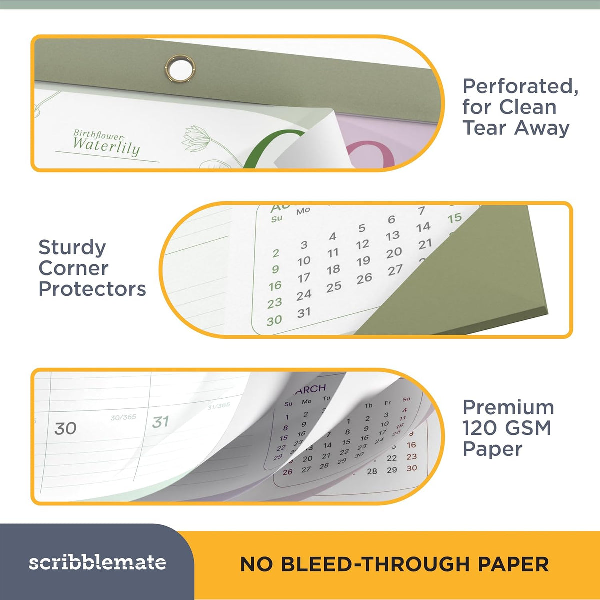 2026 Desk Calendar 17x12 Bulk Runs Until June 2027 Work Calendar with To-do List & Notes 18 Months With Plastic Cover Table Calendar 2026-2027 Desk Calendar With Protective Cover Bulk Planner for Home School Office (Light Green, 6 Pack)
