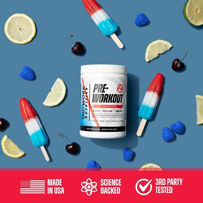 Outwork Nutrition Preworkout for Men & Women