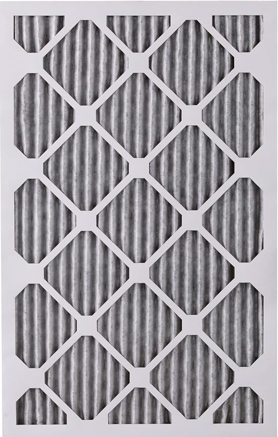 Nordic Pure 20x25x1 Furnace Air Filters MERV 12 Pleated Plus Carbon 24 Pack