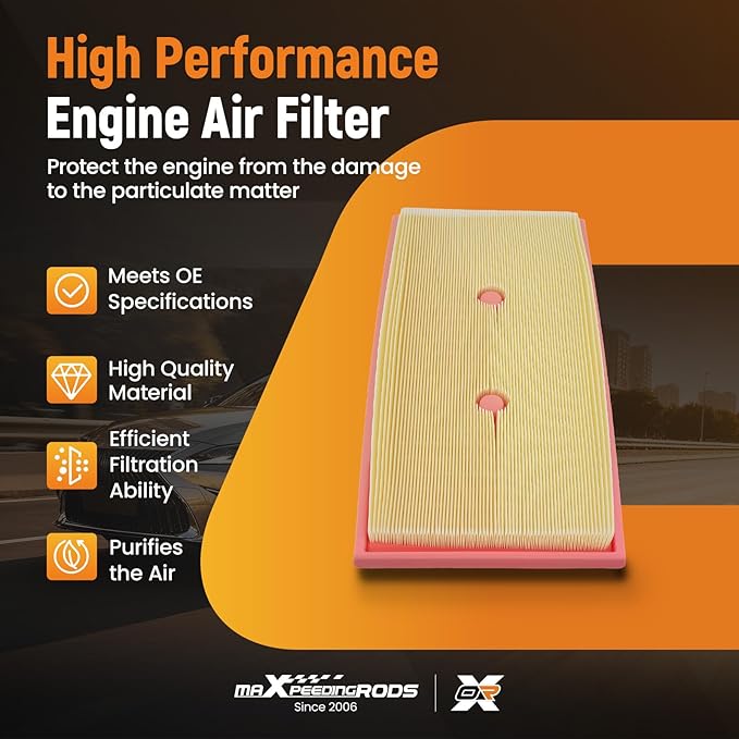 maXpeedingrods CA11439 AF5699 Engine Air Filter Fit