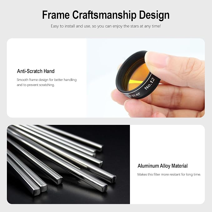 Astromania Telescope Filter Set