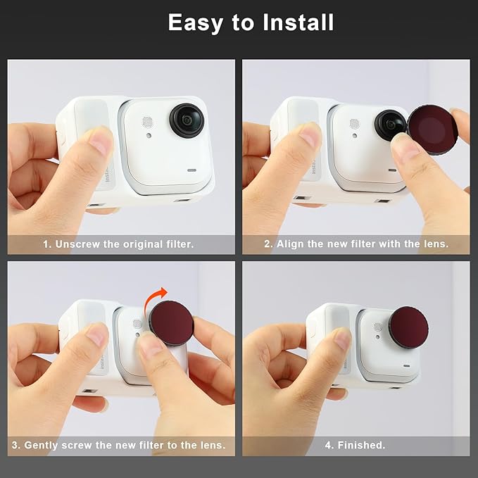 Haoge CPL Filters for Insta360 GO Ultra, CPL Polarizer Filter for Go Ultra