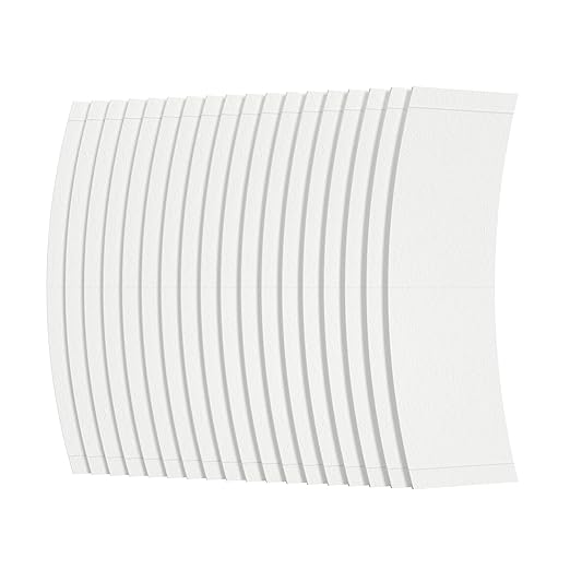 Sunshine Tape Quick Aggressive Hairpiece Wig Tape (36 Pieces) - Back Curve - Double Sided Adhesive Tape for Toupee Lace Front Wig Strong Hold Waterproof Strips