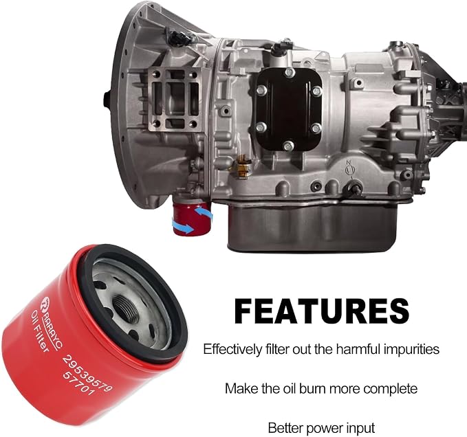 Diesel 6.6L Duramax Filter Kit Fuel/Oil/Air/Transmission Filter, Compatible