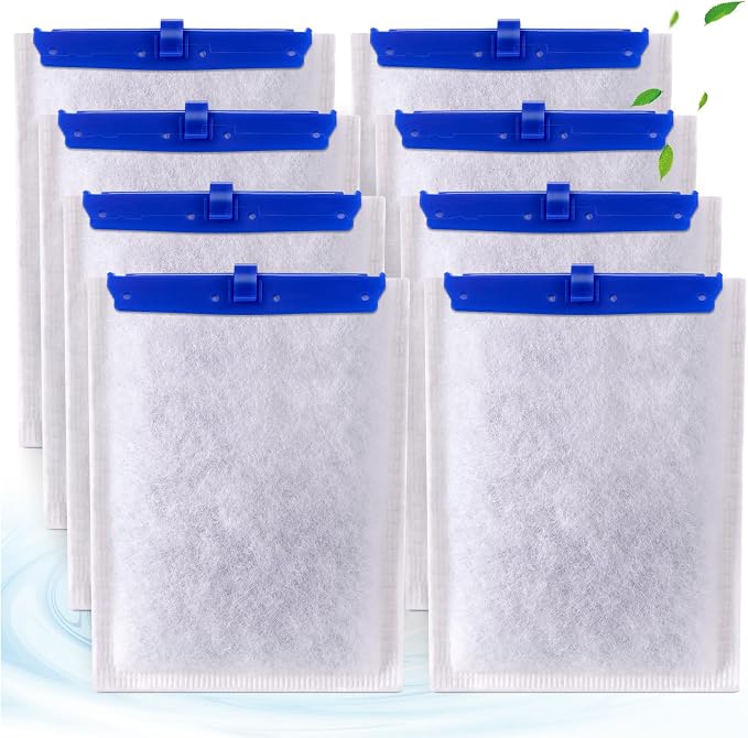 8-Pack Large Replacement Filter Cartridges Compatible