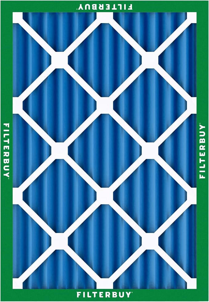 Filterbuy 20x22x2 Air Filter MERV 13 Optimal Smoke & Allergy Defense,