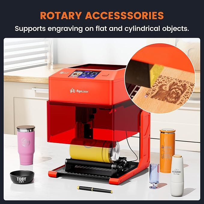 AlgoLaser 10W Smart Laser Engraver Machine, Class 1 Portable Laser Cutter