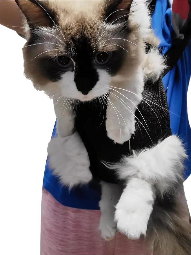 Pet Carrier Backpack - Adjustable Pet Front Cat Dog Carrier Backpack Travel Bag,Legs Out,Easy-Fit for Traveling Hiking Camping for Small Medium Dogs Cats Puppies. (Apricot, Medium)