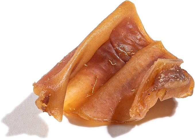 Jack&Pup Pig Ears Slivers (2Lb) - All Natural Single Ingredient Pork Strips Dog Treats, Excellent Rawhide Alternative, Dog Chews for Large and Small Dogs