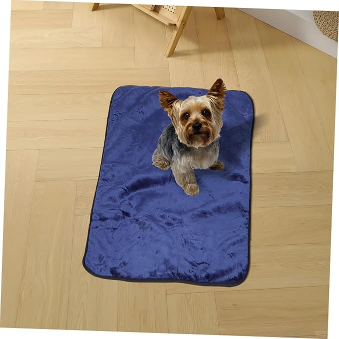 POPETPOP Luxury Pet Blanket Dog Cat Bed Pad Mat for Large Dogs Warm Blanket for Puppies Machine Washable