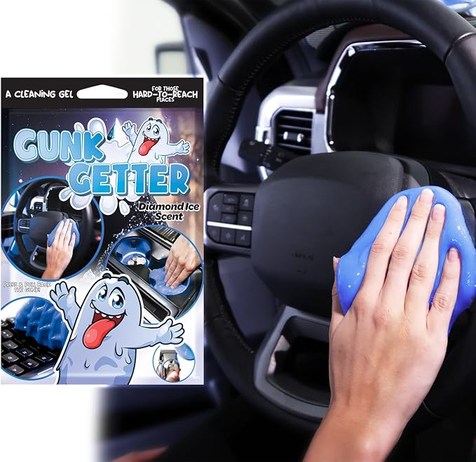 Cleaning Gel for Those Hard to Reach Places, Automotive Cup Holder Electronic