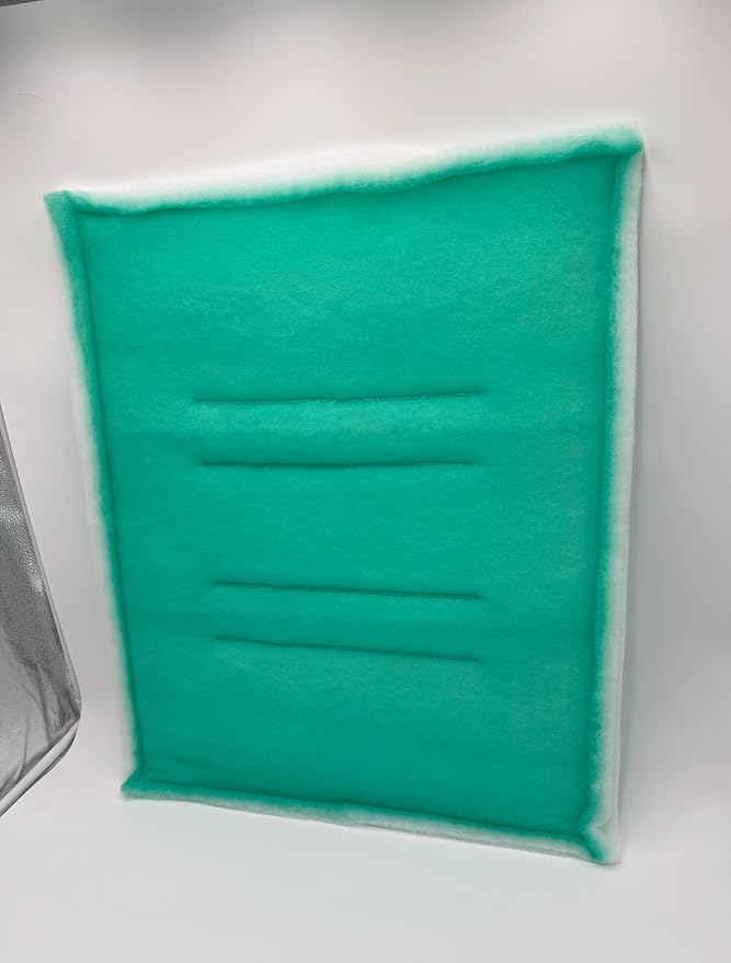 Paint Booth Intake Air Filter Panel, Crossdraft Spray Booth Filter Pad