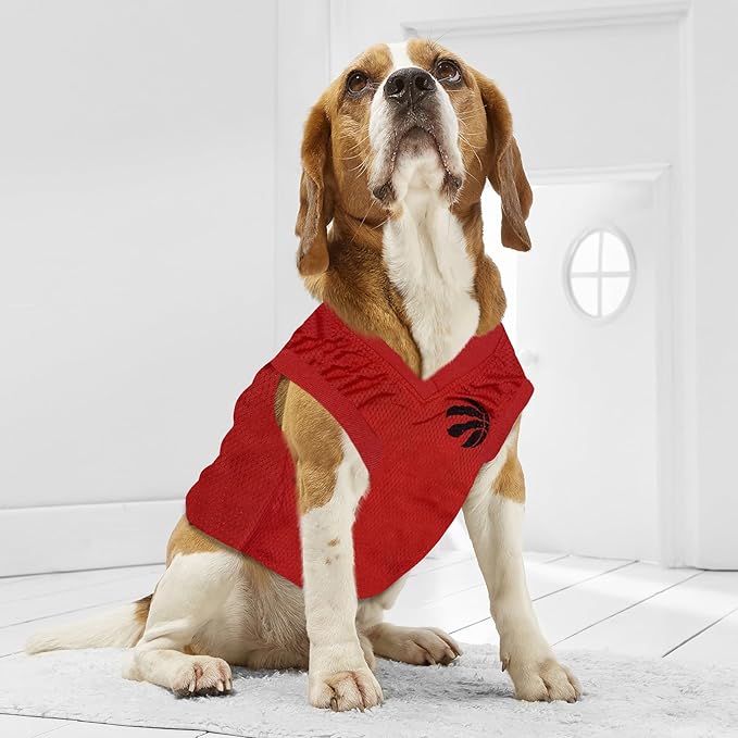Pets First NBA Toronto Raptors Dog Jersey, Medium - Tank Top Basketball Pet Jersey