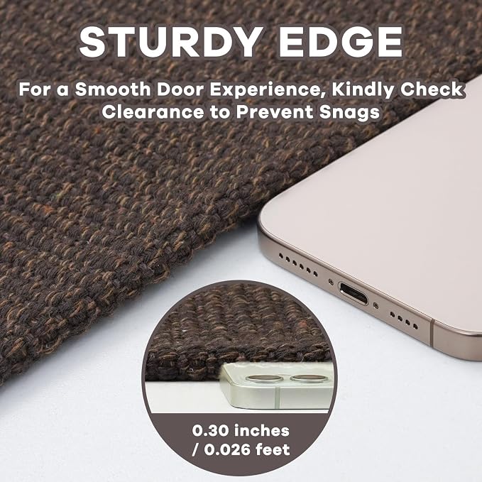EARTHALL Extra Long Runner Rug 3x14 Ft Washable Runners
