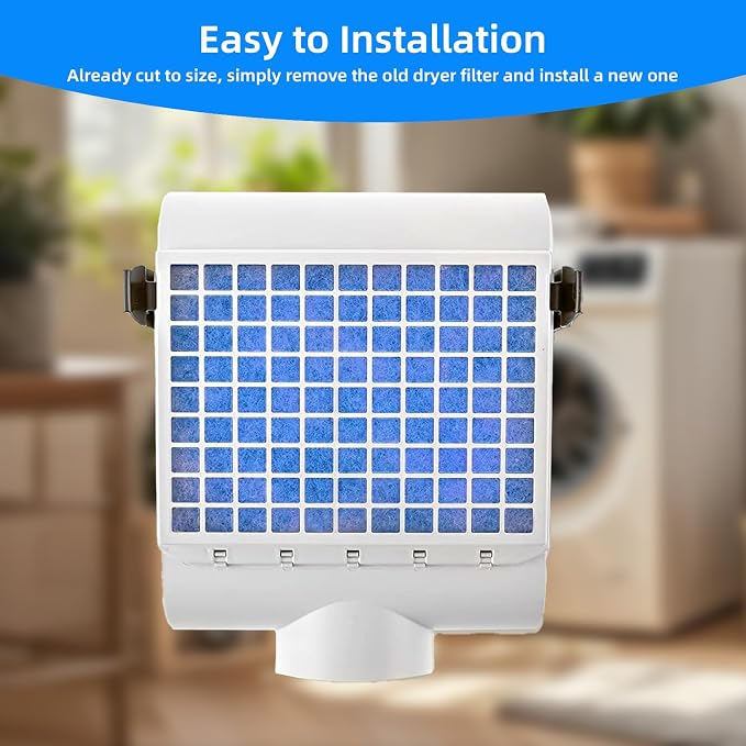 12-Pack Dryer Filter Replacement, Compatible