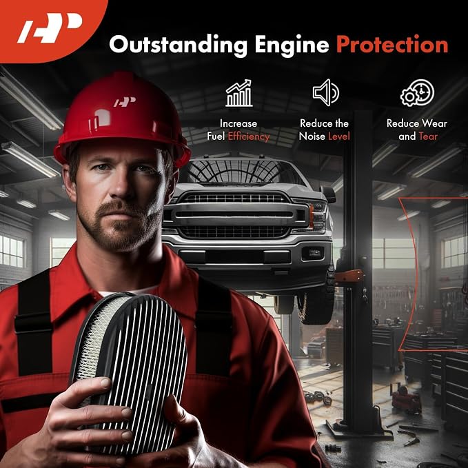 A-Premium Universal Air Cleaner Filter Assembly