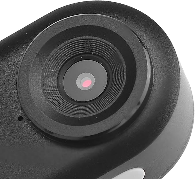 Pongnas Pet Camera Collar, 1080P HD Video Recording with Anti Shake, 0.96 Inch IPS Color Screen, Wide Angle Lens, Magnetic Mount, for Cycling Outdoor Pets (Black)