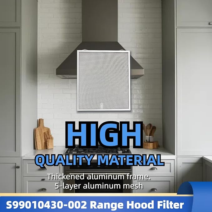 S99010430-002 Range Hood Filter Replacement