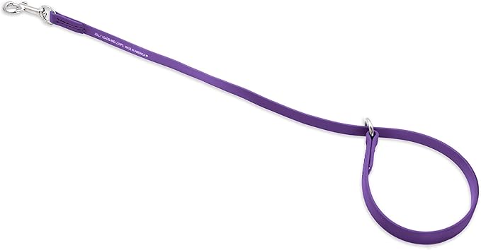Jelly Pet Grooming Loop Slip Style (1/2" x 30", Purple) | Made in The USA