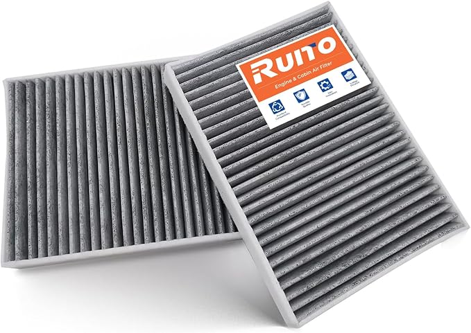 RUITO Cabin Air Filter Fits X5, Replacement