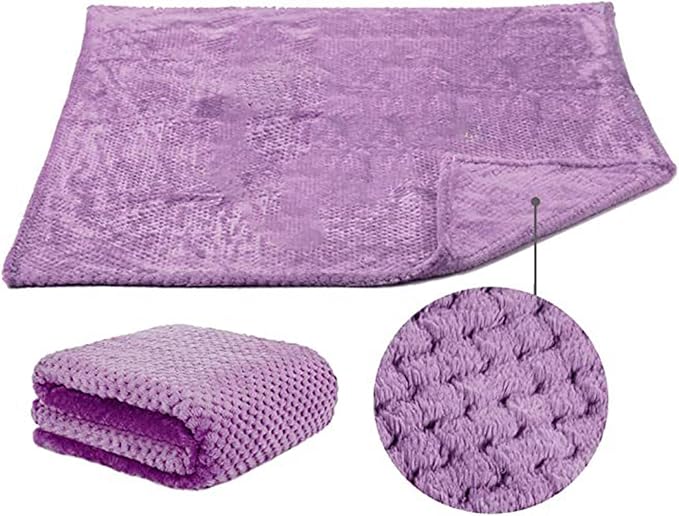 Pet Blanket Warm Soft Dog Blankets Washable Cat Throw Blankets Sofa Bed Couch Furniture Protector Cover for Small Medium Large Dogs Cats, Pink, 31" x 39"