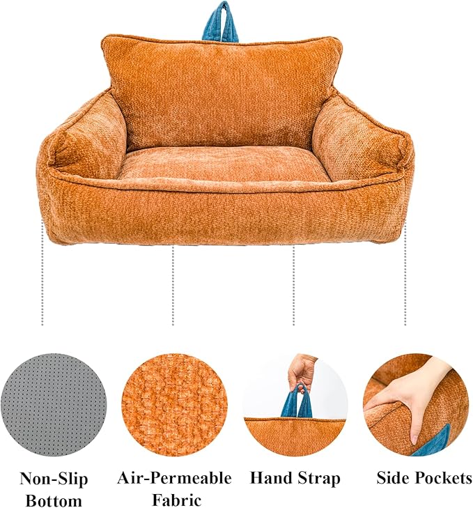 Orthopedic Dog Bed,Large Dog Bed,Memory Foam Washable Dog beds,Medium & Large Dogs,Waterproof,L(30"x24"x14")