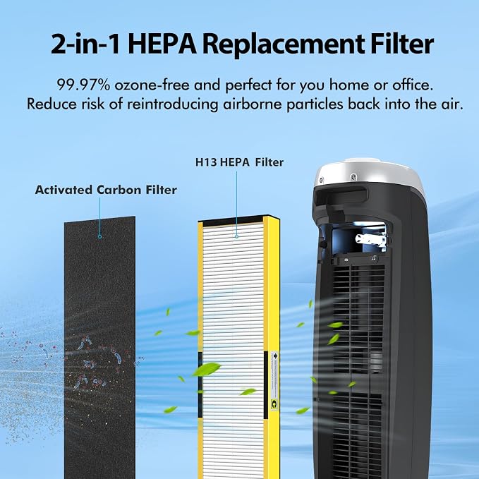 FLT5000 Filter-C True HEPA Replacement Filter