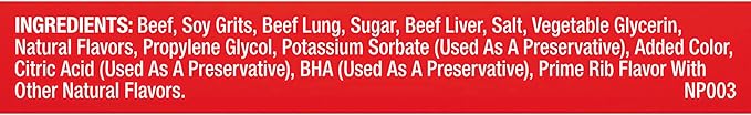 Pup-Peroni Prime Rib Flavor Dog Treats, 38 Oz. Bag (Pack of 4)