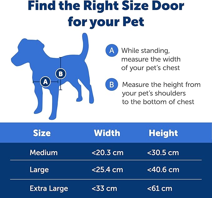 PetSafe Extreme Weather Aluminum Pet Door - Energy-Saving Thermal Barrier Pet Flap with Slide-in Door Locking & Secure Flap Cover - for Dogs Up to 100 Lb - Large
