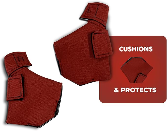 Duck Shoes for Injured Feet – Protective Neoprene Footwear for Ducks, Protective Shoes for Birds with Injured feet, Bumblefoot Relief - Small, 2.5’’ Max. Inside Width - Red