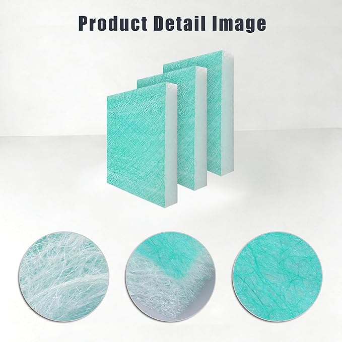 Spray Booth Air Filter Fiberglass Exhaust Green in Paint Booth 15g Green)