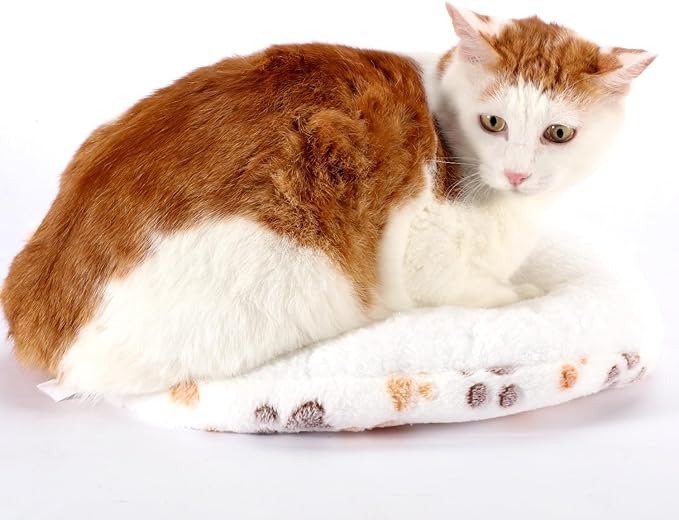 SHENGOCASE Round Cat Kneading Pillow, 15 Inch, Cushion Bed for Cats and Small Dogs, 4-Pack