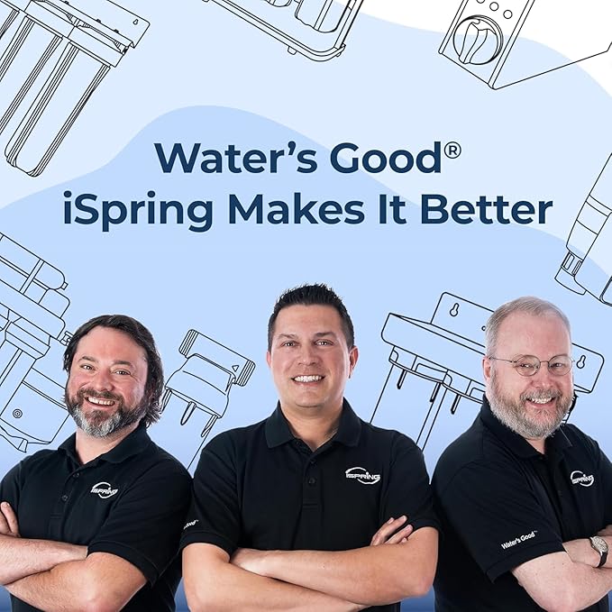 iSpring WGB21B-DS 2-Stage Whole House Water Filtration System,