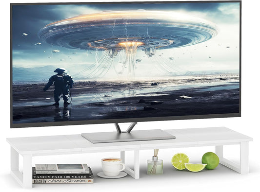 aboxoo 45" TV Riser for 32-60 inch TV, TV Shelf with Steel Legs