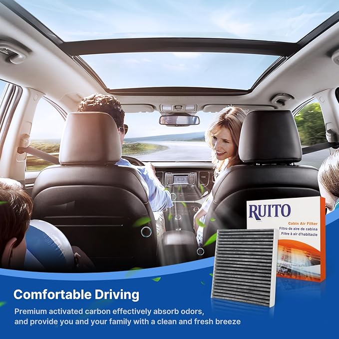 RUITO Cabin Air Filter, Fits EX35, Replacement