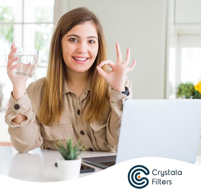 Crystala Filters Replacement for Bosch Ultra Clarity Pro Water Filter,