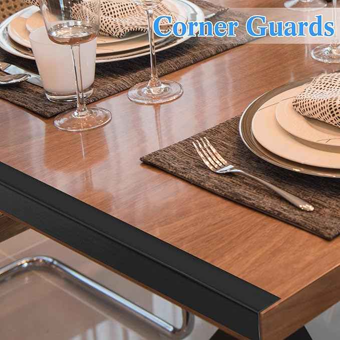 Sasylvia 10 Pcs Wall Corner Protector Guards, Avoid Scratching Scuffs, Ease