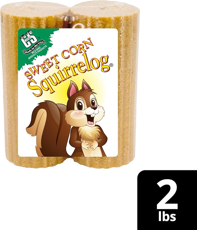 C&S Sweet Corn Squirrelog, 6-Pack Refill