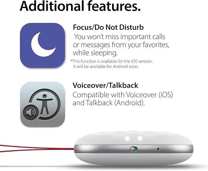 Bellman & Symfon Vibio Bluetooth Bed Shaker – Silent Vibrating Travel Alarm