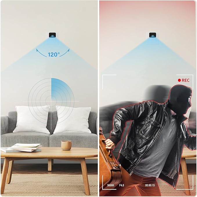 Nanny Cam 1080p Camera with 64G Card Motion Detection