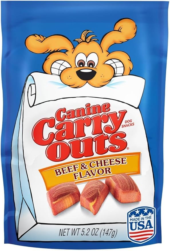 Canine Carry Outs Del Monte Beef & Cheese Flavor