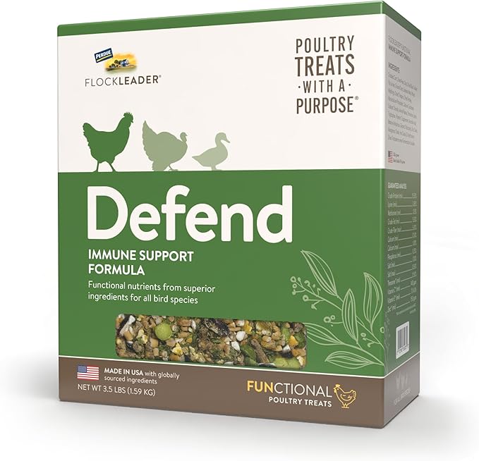 Defend, Functional Poultry Treats for Immune Support, 3.5 lb