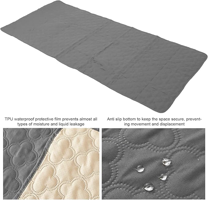 aqxreight Dog Bed Blankets with Anti Slip Bottom Bite Pet Bed Cover for Furniture Couch Sofa 52x82inch and Super Especially and Blanket Your a Mat Ensure on with (52x82inch)