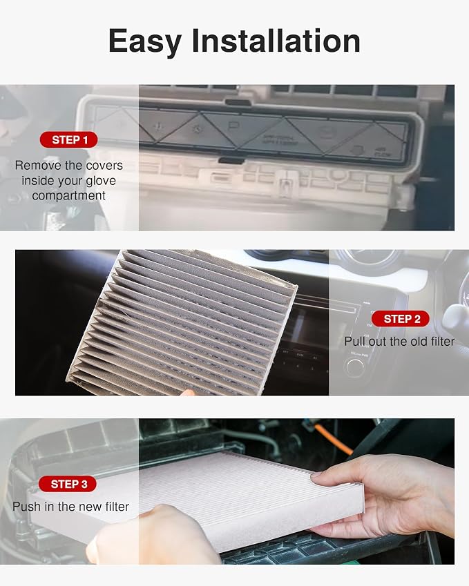 Puroma 2 Pack Cabin Air Filter