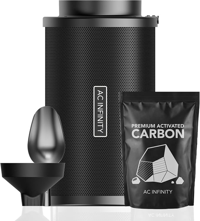 AC Infinity Refillable Carbon Filter Kit 8”