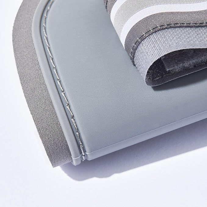 HORZE Adepto Open Front Tendon Boots | Durable Shell with Neoprene Lining - Steel Grey - Cob