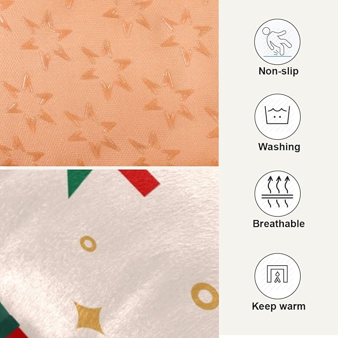 Pet Bed Christmas Nutcracker Dog Bed Mat Absorbing Non Slip Pad Pet Sleeping Mat for Small, Medium, and Large Dogs Puppy Cat 36 in x 24 in