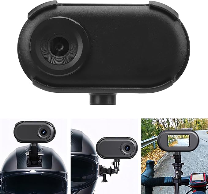 Pongnas Pet Camera Collar, 1080P HD Video Recording with Anti Shake, 0.96 Inch IPS Color Screen, Wide Angle Lens, Magnetic Mount, for Cycling Outdoor Pets (Black)